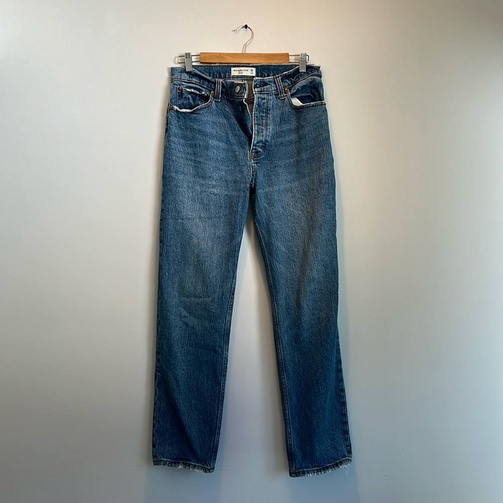 Abercrombie & Fitch The Dad High Rise sz 6